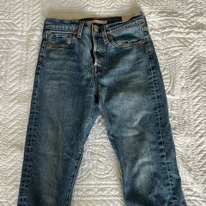 Levi’s Wedgie Straight leg jeans